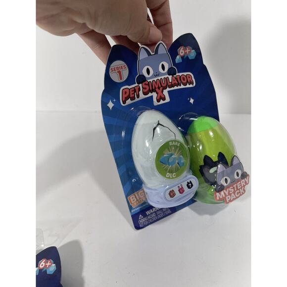 6 x Pet Simulator X Mystery Pet Minifigure Phatmojo 4 Pack+2 Pack Epic Rare DLC - Picture 5 of 7